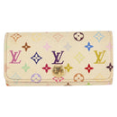 LOUIS VUITTON Monogram Multicolor Multicles 4 Key Case White M93731 Auth 151171-13