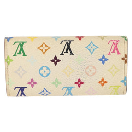 LOUIS VUITTON Monogram Multicolor Multicles 4 Key Case White M93731 Auth 151171 - 0
