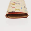 LOUIS VUITTON Monogram Multicolor Multicles 4 Key Case White M93731 Auth 151171-4