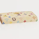 LOUIS VUITTON Monogram Multicolor Multicles 4 Key Case White M93731 Auth 151171-5