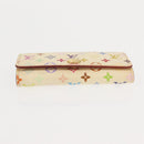 LOUIS VUITTON Monogram Multicolor Multicles 4 Key Case White M93731 Auth 151171-6