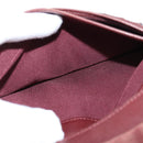 CHANEL Matelasse Long Wallet Lamb Skin Black Silver CC Auth 151173-15