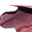 CHANEL Matelasse Long Wallet Lamb Skin Black Silver CC Auth 151173-16