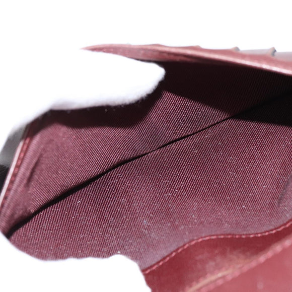 CHANEL Matelasse Long Wallet Lamb Skin Black Silver CC Auth 151173