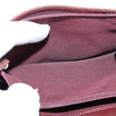 CHANEL Matelasse Long Wallet Lamb Skin Black Silver CC Auth 151173-17