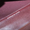 CHANEL Matelasse Long Wallet Lamb Skin Black Silver CC Auth 151173-21