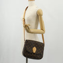 LOUIS VUITTON Monogram Saint Cloud GM Shoulder Bag M51242 LV Auth 151174V-29