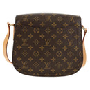LOUIS VUITTON Monogram Saint Cloud GM Shoulder Bag M51242 LV Auth 151174V-2