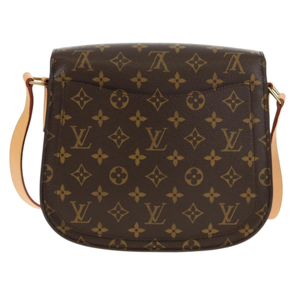 LOUIS VUITTON Monogram Saint Cloud GM Shoulder Bag M51242 LV Auth 151174V