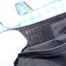 FENDI Mamma Baguette Shoulder Bag Nylon 2way Blue Gold Auth 151178-24