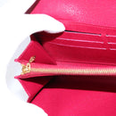 LOUIS VUITTON Multicolor Portefeuille Sarah Long White M93532 LV Auth 151180-18