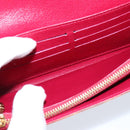 LOUIS VUITTON Multicolor Portefeuille Sarah Long White M93532 LV Auth 151180-19