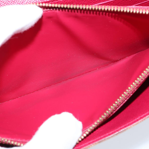 LOUIS VUITTON Multicolor Portefeuille Sarah Long White M93532 LV Auth 151180