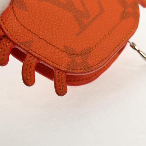 LOUIS VUITTON Monogram Bag Charm LV Club Bag Charm Orange M01929 LV Auth 151182M