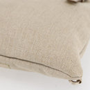 SAINT LAURENT Kahala Tote Bag Canvas Gold Tone 123435 Auth 151183-12