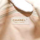 CHANEL Camelia Tote Bag Leather Ivory Gold CC Auth 151193V-17