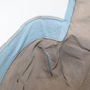 FENDI Zucca Canvas Hand Bag Light Blue Gold Auth 151194V-21