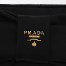 PRADA Chain Shoulder Bag Nylon Black Gold Auth 151199V-15