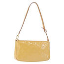 LOUIS VUITTON Vernis Pochette Accessoires Rose Angelique M90072 LV Auth 151201V-1