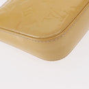 LOUIS VUITTON Vernis Pochette Accessoires Rose Angelique M90072 LV Auth 151201V-17