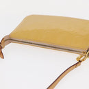 LOUIS VUITTON Vernis Pochette Accessoires Rose Angelique M90072 LV Auth 151201V-7