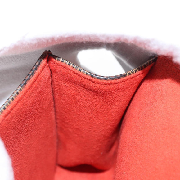 LOUIS VUITTON Damier Ebene Pochette Florentine Waist Bag N51856 LV Auth 151202V