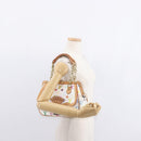 LOUIS VUITTON Monogram Multicolor Gracie MM Bag White M92590 LV Auth 151203SM-31