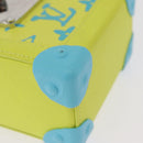 LOUIS VUITTON Monogram Playground Vertical Trunk Bag Yellow M82007 Auth 151204SM-16
