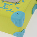 LOUIS VUITTON Monogram Playground Vertical Trunk Bag Yellow M82007 Auth 151204SM-9