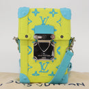 LOUIS VUITTON Monogram Playground Vertical Trunk Bag Yellow M82007 Auth 151204SM-13