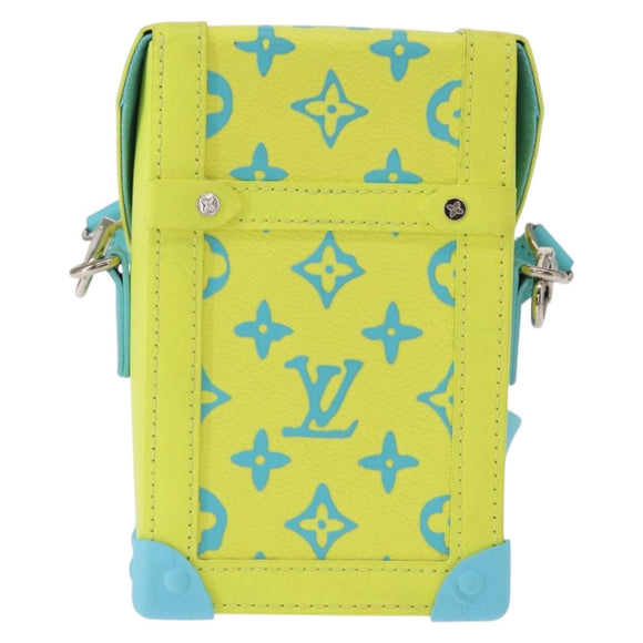 LOUIS VUITTON Monogram Playground Vertical Trunk Bag Yellow M82007 Auth 151204SM