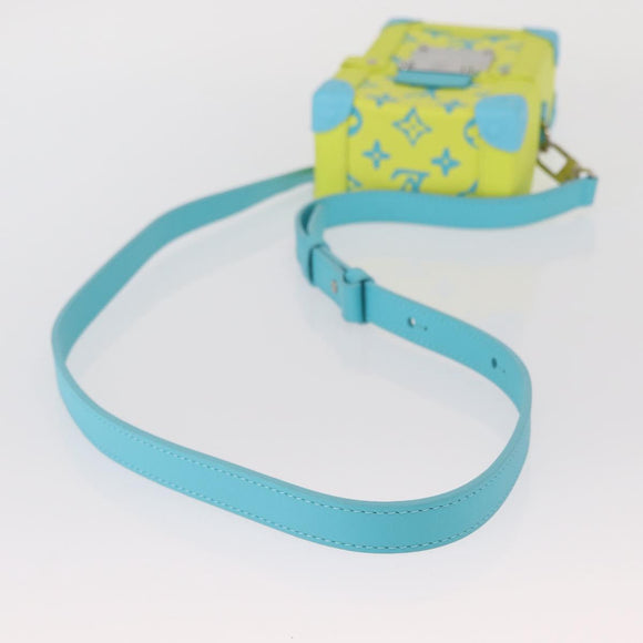 LOUIS VUITTON Monogram Playground Vertical Trunk Bag Yellow M82007 Auth 151204SM