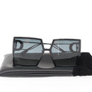 Christian Dior Sunglasses metal Black Auth 151205M-15