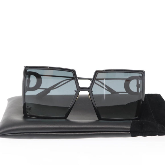 Christian Dior Sunglasses metal Black Auth 151205M