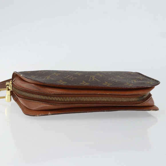 LOUIS VUITTON Monogram Orsay Clutch Bag M51790 LV Auth 151221