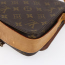 LOUIS VUITTON Monogram Cartouchiere MM Shoulder Bag M51253 LV Auth 151222-17