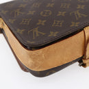 LOUIS VUITTON Monogram Cartouchiere MM Shoulder Bag M51253 LV Auth 151222-18