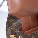 LOUIS VUITTON Monogram Cartouchiere MM Shoulder Bag M51253 LV Auth 151222-21