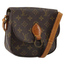 LOUIS VUITTON Monogram Saint Cloud PM Shoulder Bag M51244 LV Auth 151225-1