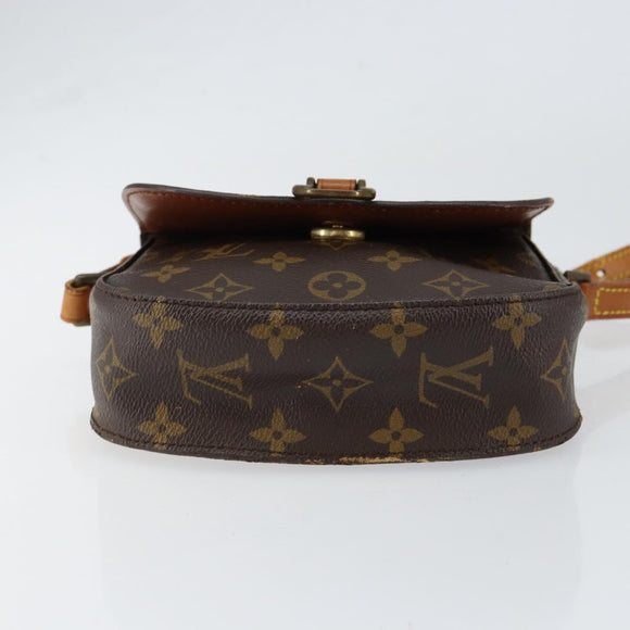 LOUIS VUITTON Monogram Saint Cloud PM Shoulder Bag M51244 LV Auth 151225