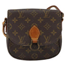 LOUIS VUITTON Monogram Saint Cloud PM Shoulder Bag M51244 LV Auth 151225-2