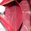 LOUIS VUITTON Epi Dauphine MM Pouch Red M48457 LV Auth 151231-19