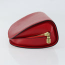 LOUIS VUITTON Epi Dauphine MM Pouch Red M48457 LV Auth 151231-4