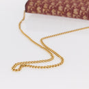 Christian Dior Trotter Canvas Chain Shoulder Bag Red Gold Auth 151235-7