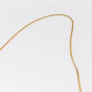 Christian Dior Honeycomb Canvas Chain Shoulder Bag PVC Black Gold Auth 151236-8