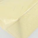 LOUIS VUITTON Monogram Vernis Reade PM Hand Bag Perle M91336 LV Auth 151238-18