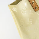 LOUIS VUITTON Monogram Vernis Reade PM Hand Bag Perle M91336 LV Auth 151238-9