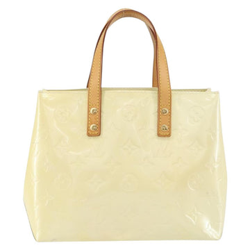 LOUIS VUITTON Monogram Vernis Reade PM Hand Bag Perle M91336 LV Auth 151238 - 0