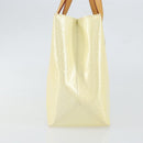 LOUIS VUITTON Monogram Vernis Reade PM Hand Bag Perle M91336 LV Auth 151238-4