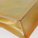 LOUIS VUITTON Monogram Vernis Spring street Hand Bag Gris M91029 LV Auth 151239-16